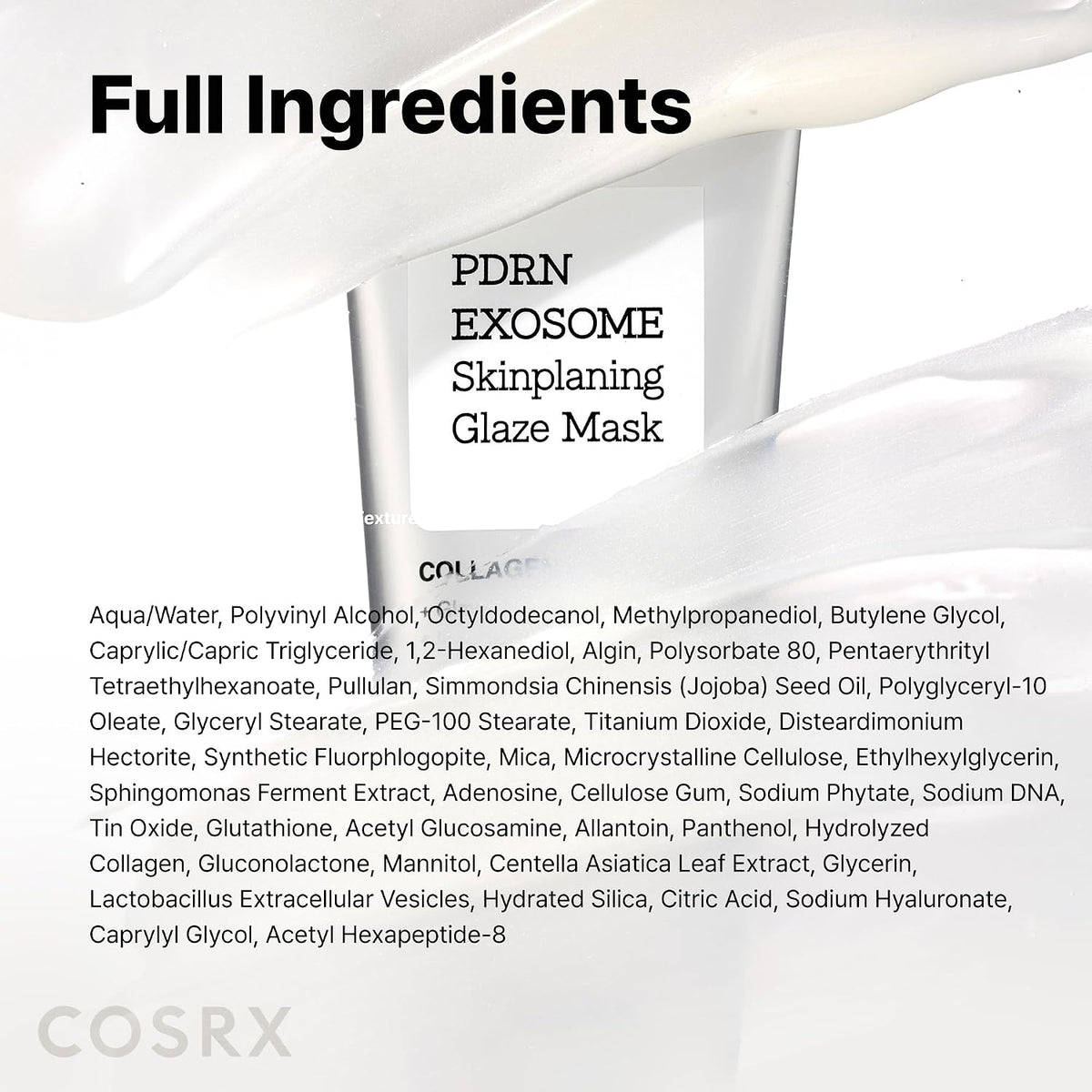 COSRX PDRN Exosome Overnight Face Mask, Korean Glass Skin Glow, 1.69 fl oz