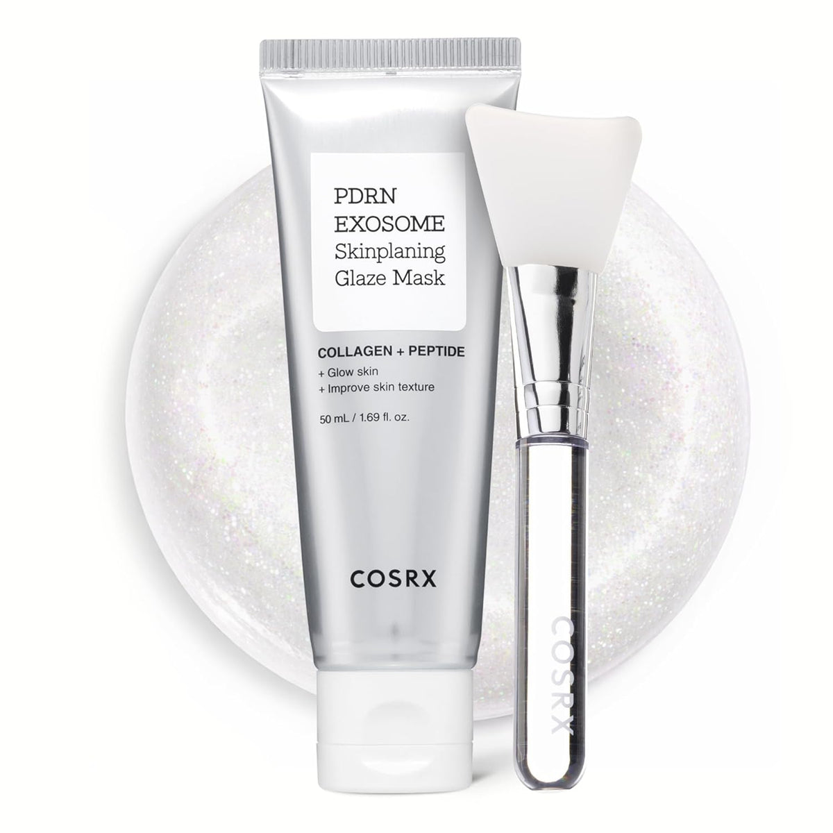 COSRX PDRN Exosome Overnight Face Mask, Korean Glass Skin Glow, 1.69 fl oz